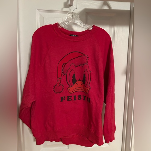 American Eagle Outfitters Tops - Women's NWOT AE & Disney Donald Duck Sweatshirt size large